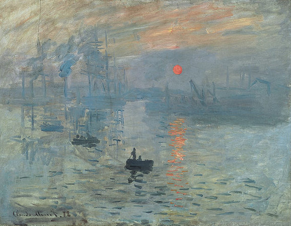 Ấn tượng, mặt trời mọc – Claude Monet, 1872