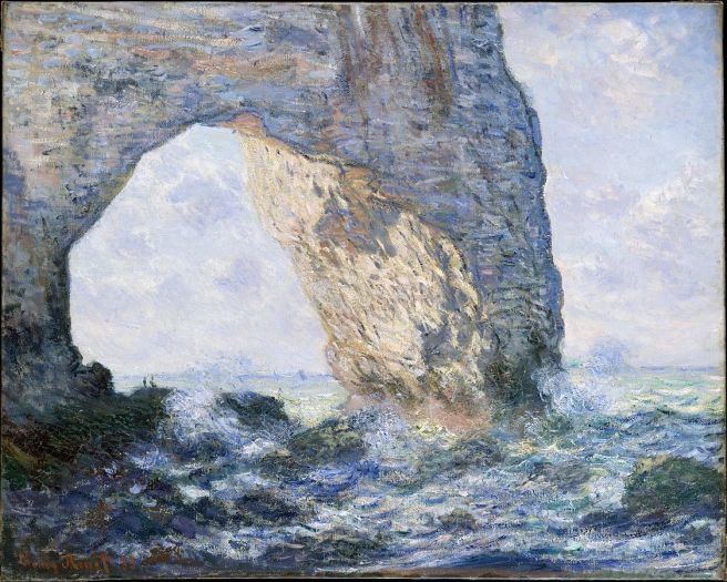 La Manneporte (Étretat) – Claude Monet, 1883